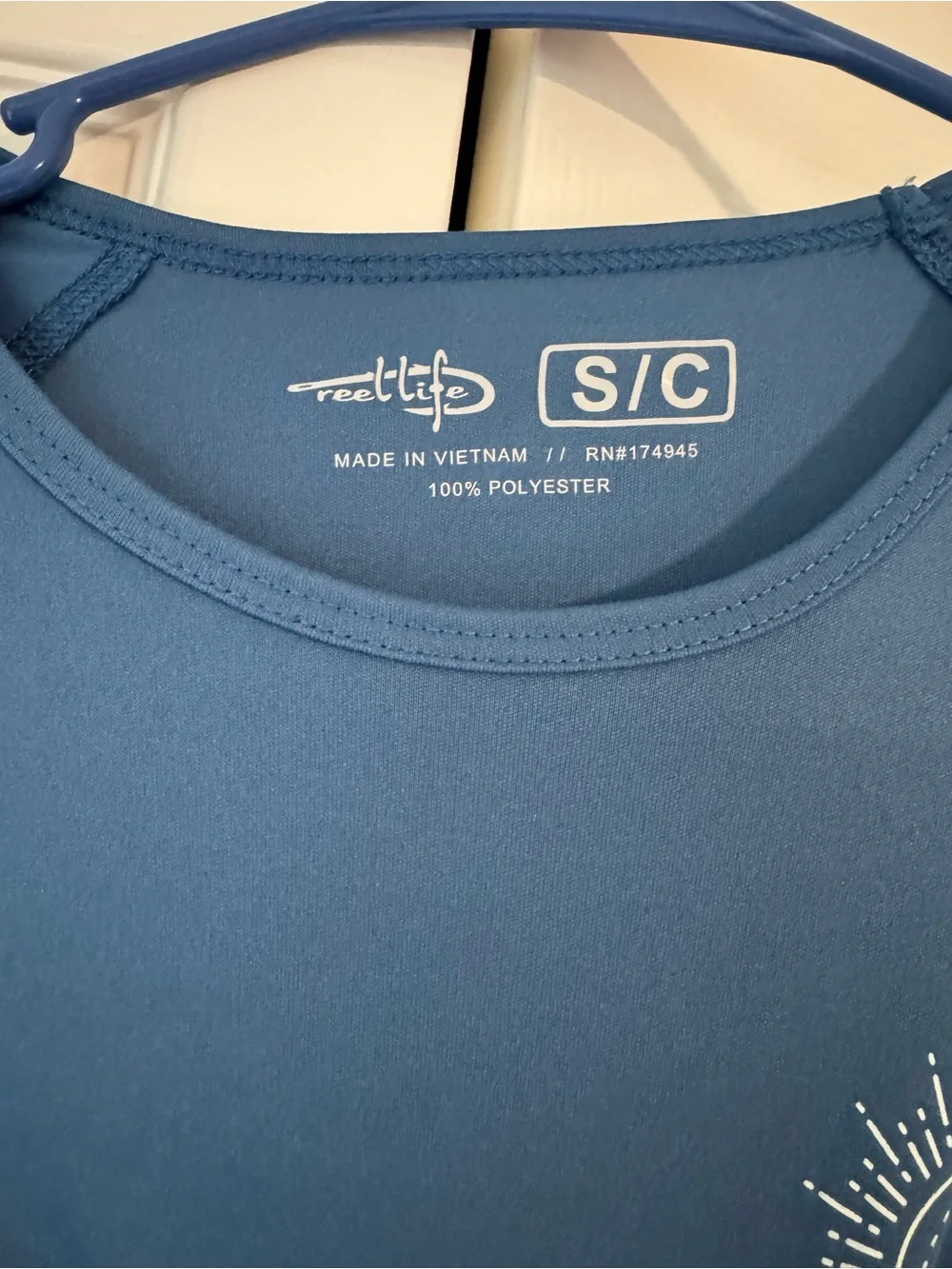 Women’s Long Sleeve Swim Shirt - Blue